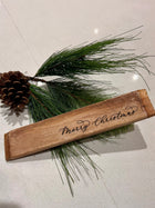 Engraved Vintage Shutter Sticks