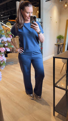 Long Straight Leg Pants