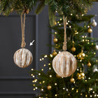 Cedar Large Wooden Ornament