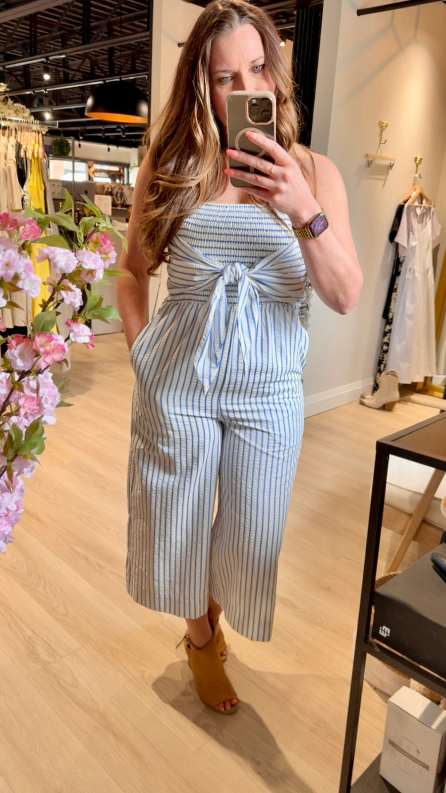 Elva Stripe Jumpsuit