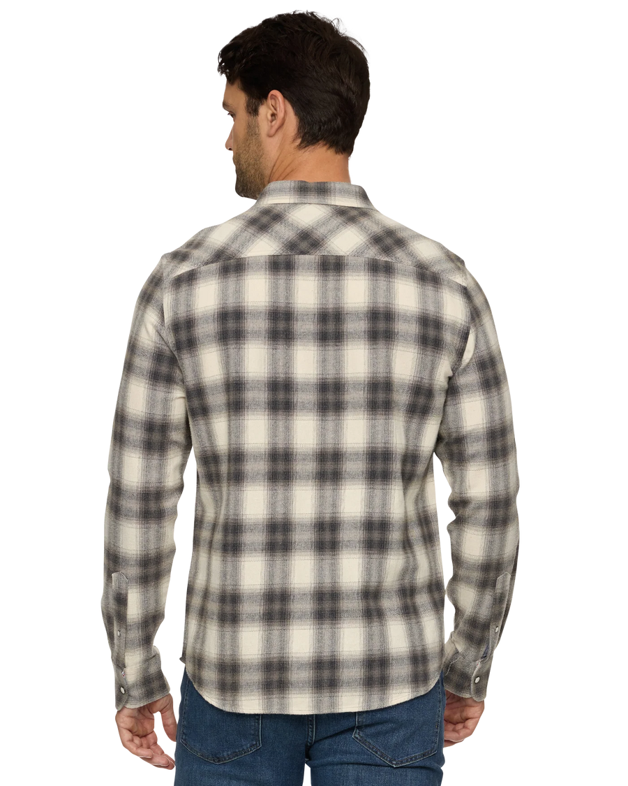 FA21WS046V Alma Vintage Washed Flannel Shirt