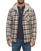Oakwood Sherpa Lined Hooded Shirt Jacket