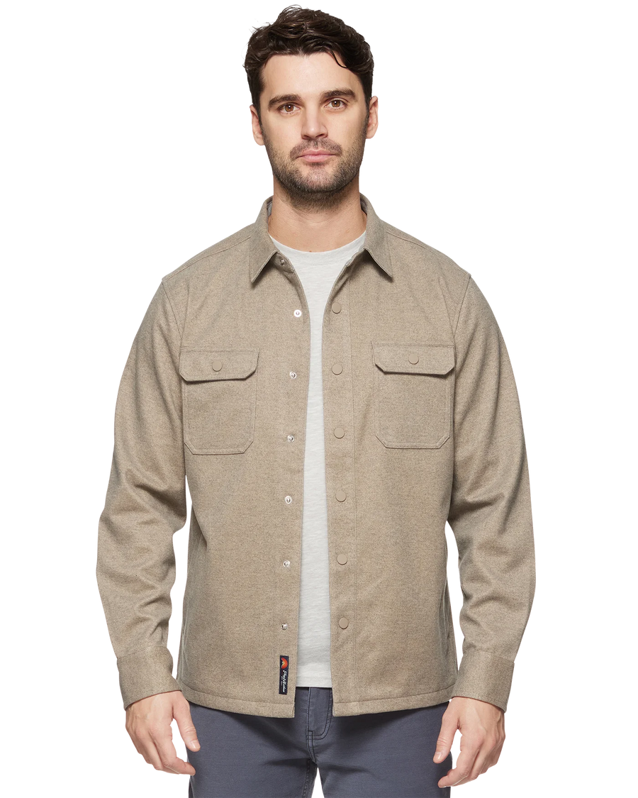 FA240W2074 Hamlin Stretch Twill Shirt Jacket