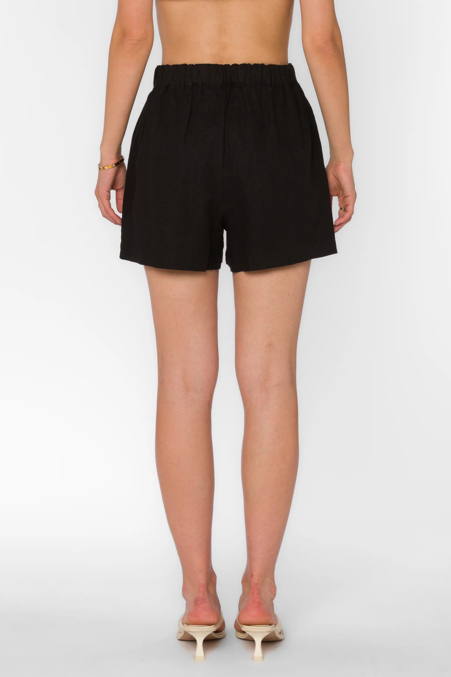 Fedra Black Shorts