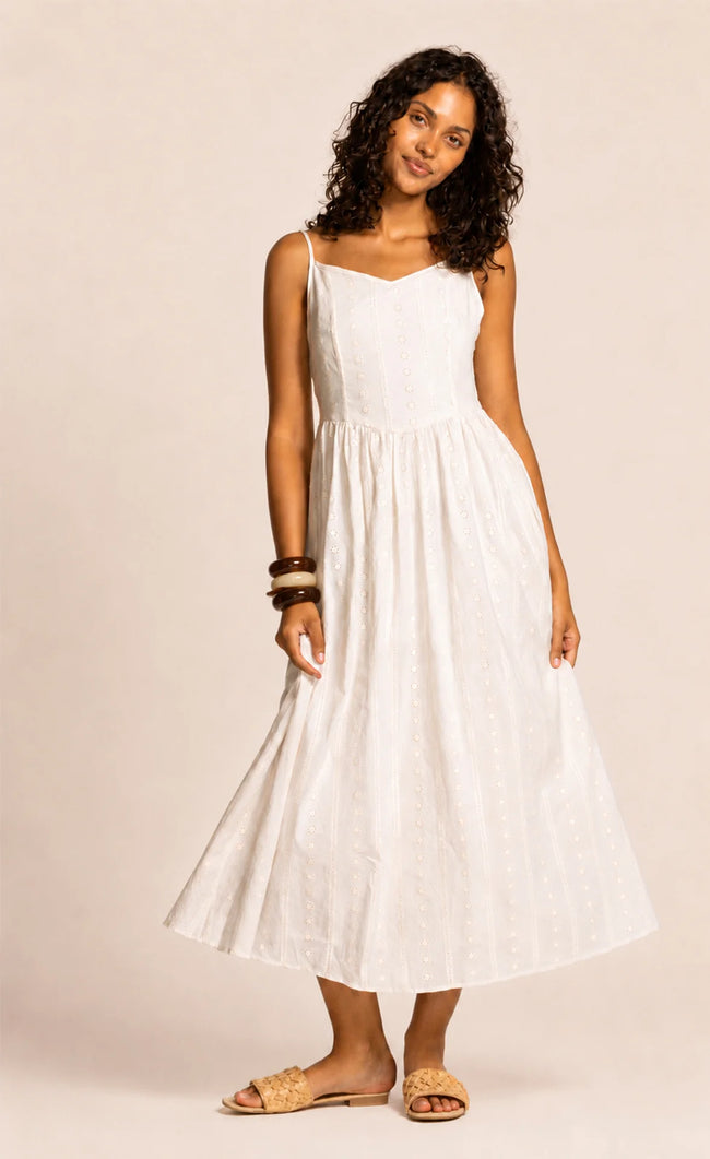 Farmdale Dress Beige