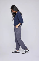 Avery Blue Cargo Pants