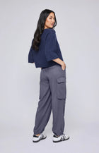 Avery Blue Cargo Pants