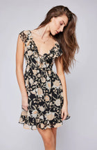 Cecilia Dress Black Floral