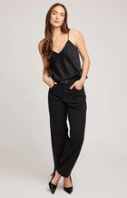 Priscilla Satin Tank