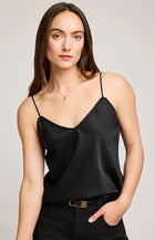 Priscilla Satin Tank