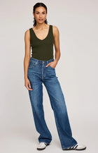 Gina Knit Tank Jasper