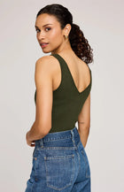 Gina Knit Tank Jasper