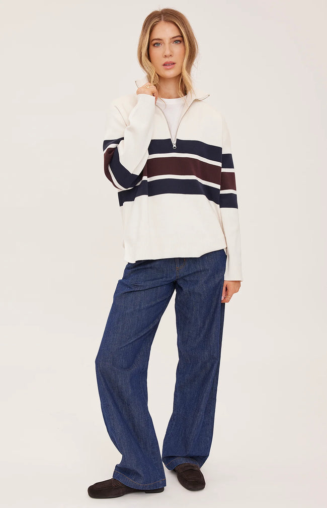 Idris - Cream Stripe