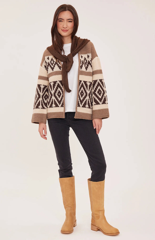 Dorian Cardigan - Heather Latte