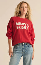 Bright Sunday Sweatshirt - Haute Red