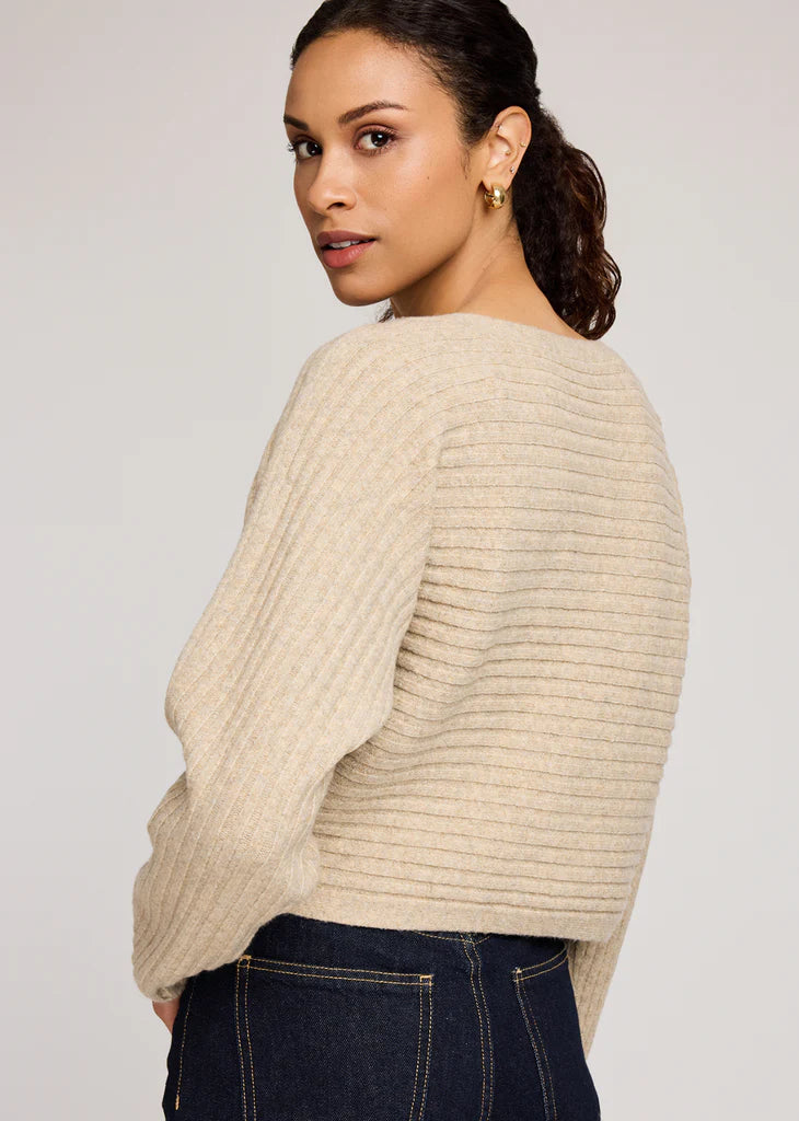 Niko Pullover Sweater - Heathered Khaki
