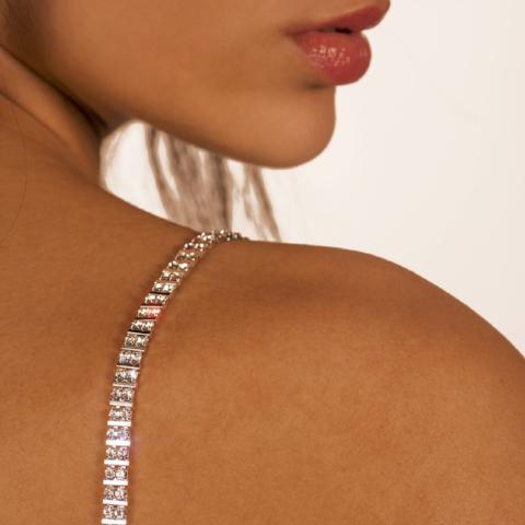 Gisele Crystal Bra Straps