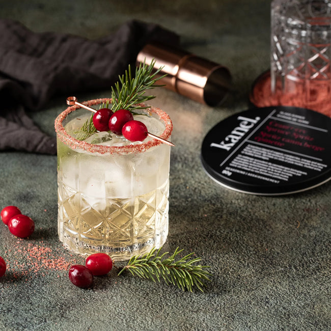 Cranberry Spruce Spritz
