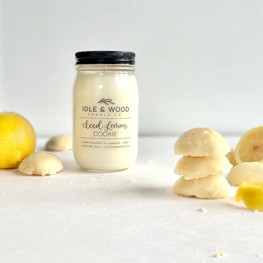 Iced Lemon Cookie Soy Candle