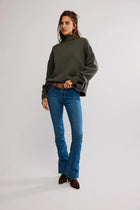 Torres Roll Neck Sweater - Army
