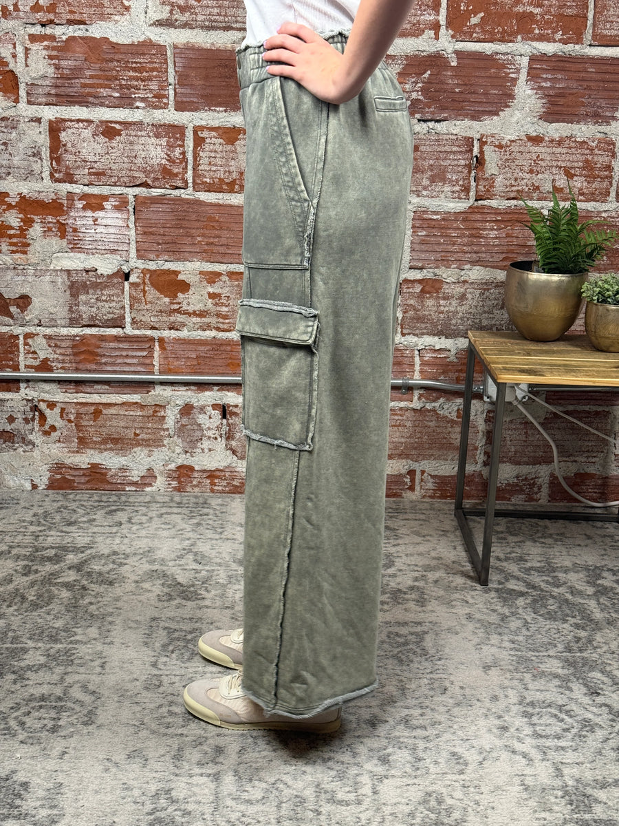 Dolly French Terry Cargo Pant