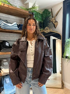 Misti Vegan Leather Jacket