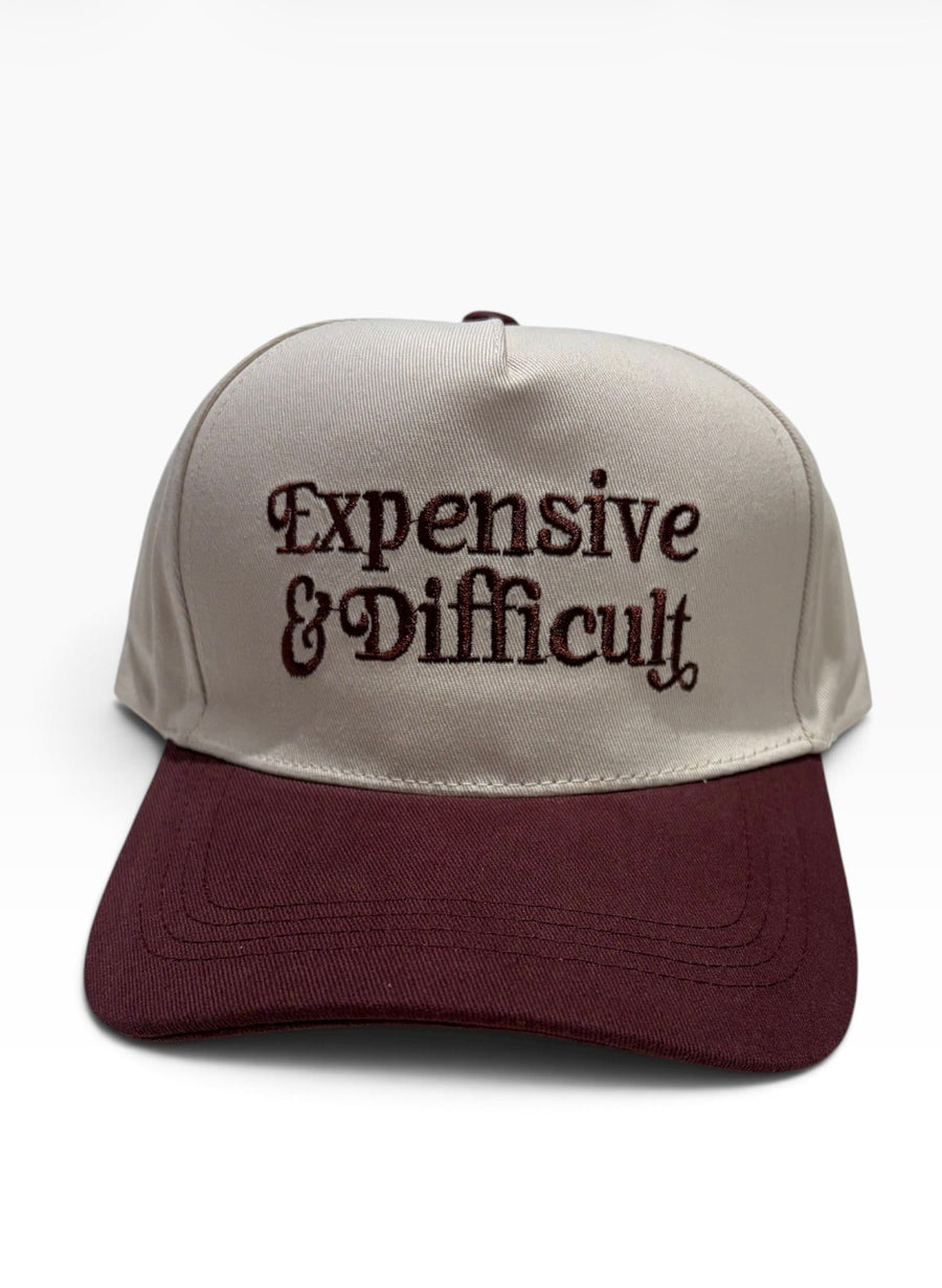 Expensive & Difficult Two Tone Corduroy Cap