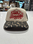 Over Stimulated Embroidered Two-Tone Trucker Hat
