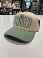 BLESSED Lettering Embroidery Baseball Cap