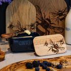 Blue Butter Dish