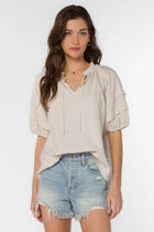 Kenna Wheat Blouse