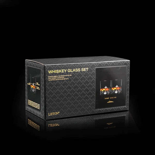 Everest Whiskey Glass Set of 2