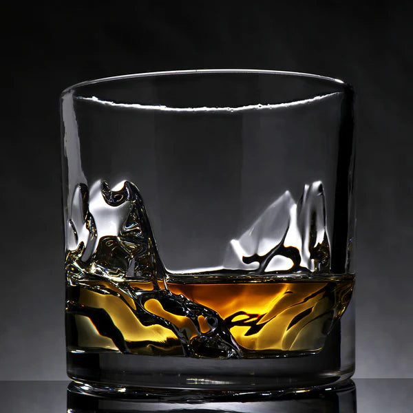 Single Mountain Whiskey Glass