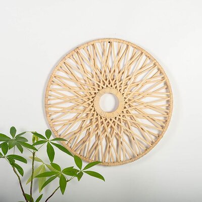 Wicker Round Wall Decor