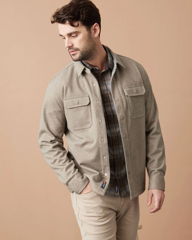 FA240W2074 Hamlin Stretch Twill Shirt Jacket