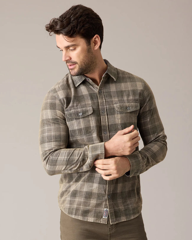 Bolton Vintage Washed Corduroy Shirt