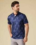 M-COREKT2327 Kingman Floral Print Performance Polo