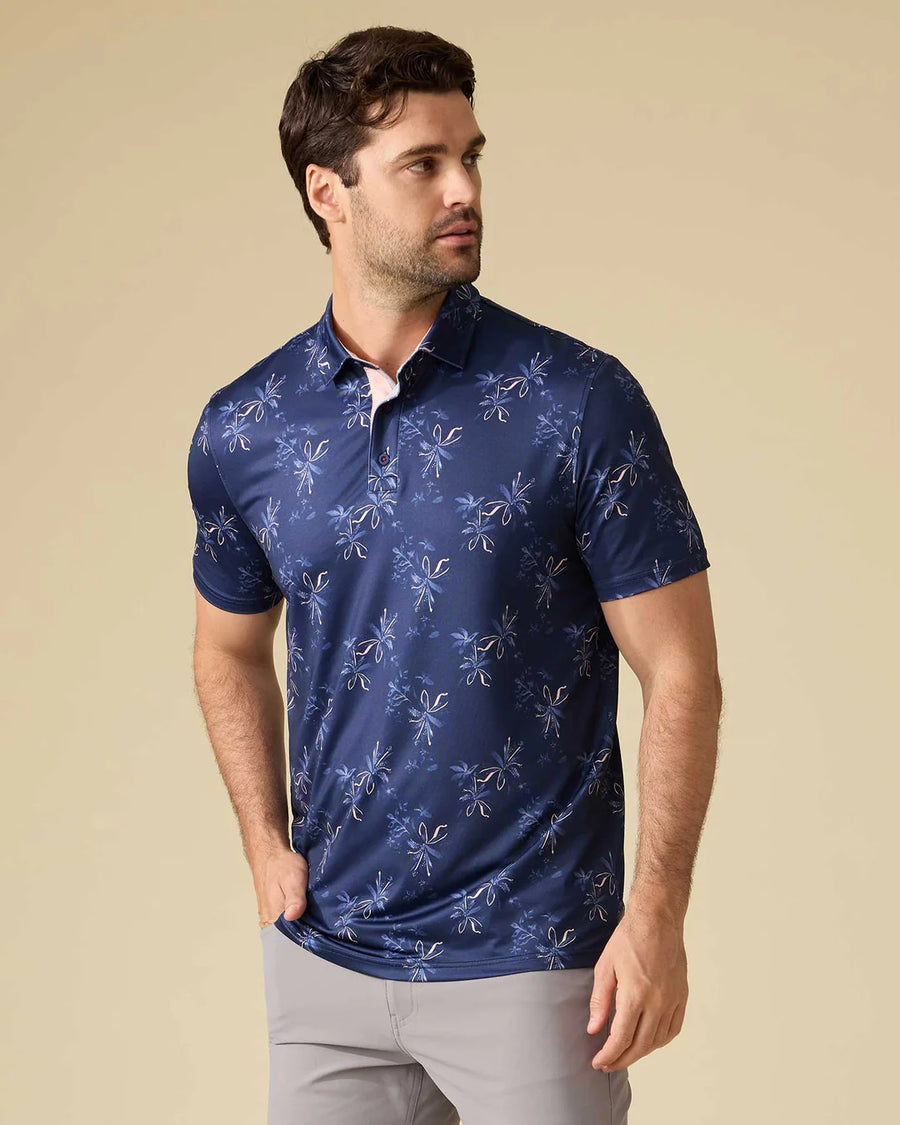 M-COREKT2327 Kingman Floral Print Performance Polo