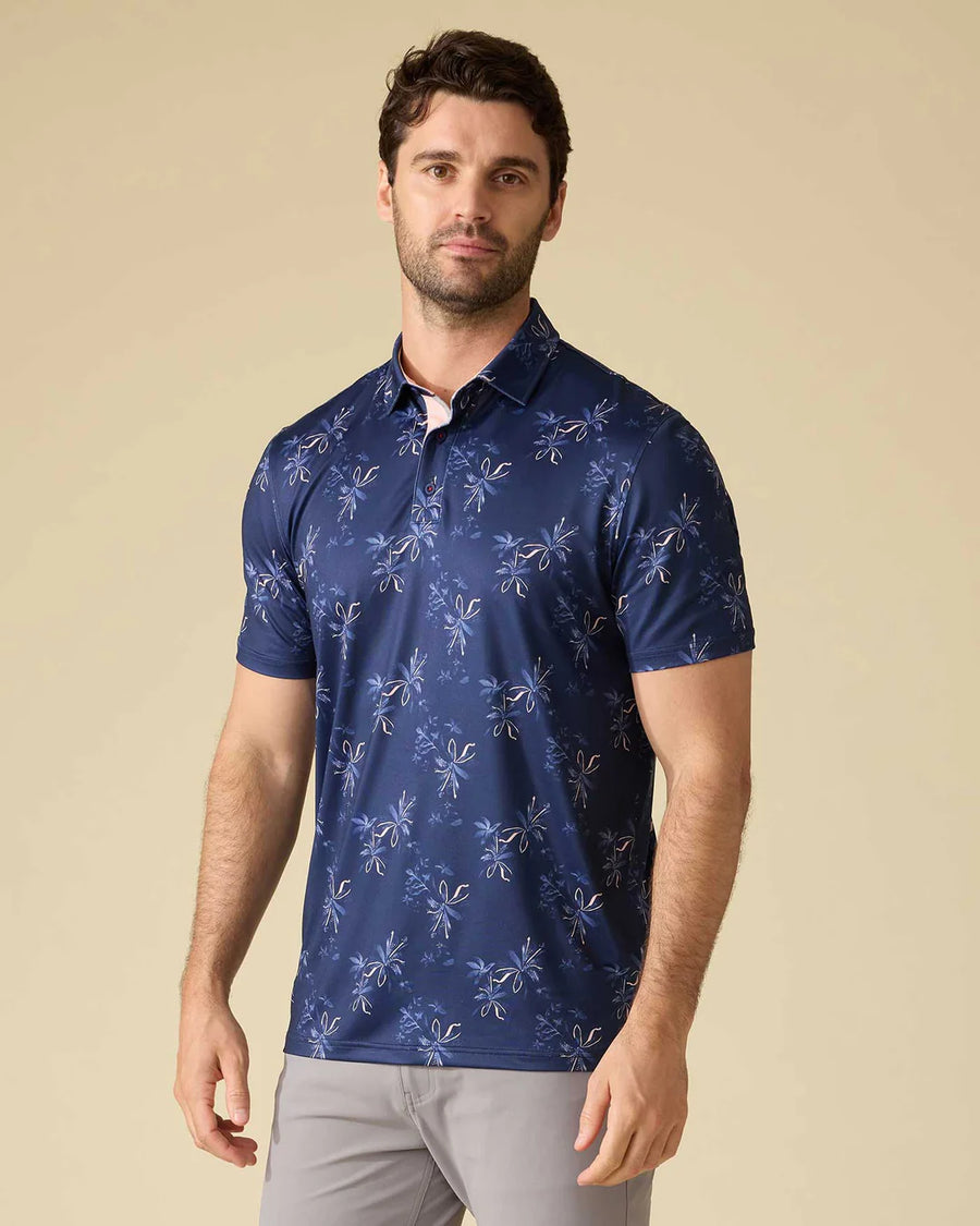 M-COREKT2327 Kingman Floral Print Performance Polo