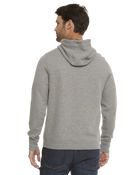 Bradner Super-Soft Quilted LS Hoodie Grey
