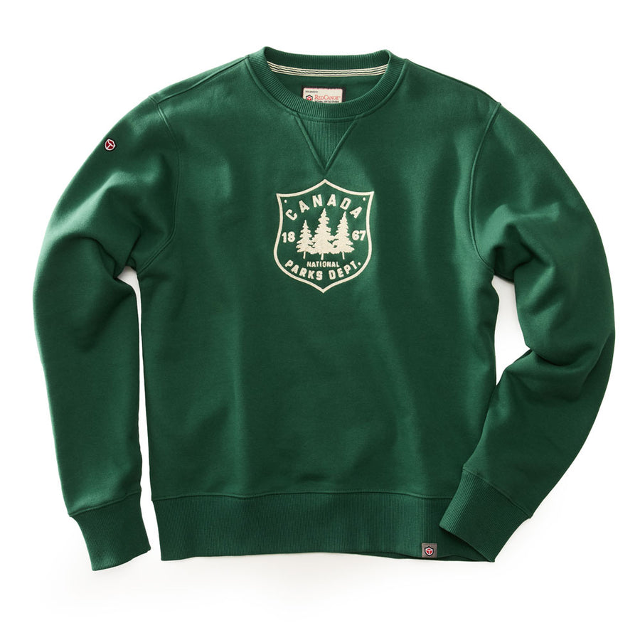 Parks Crewneck Sweatshirt Green