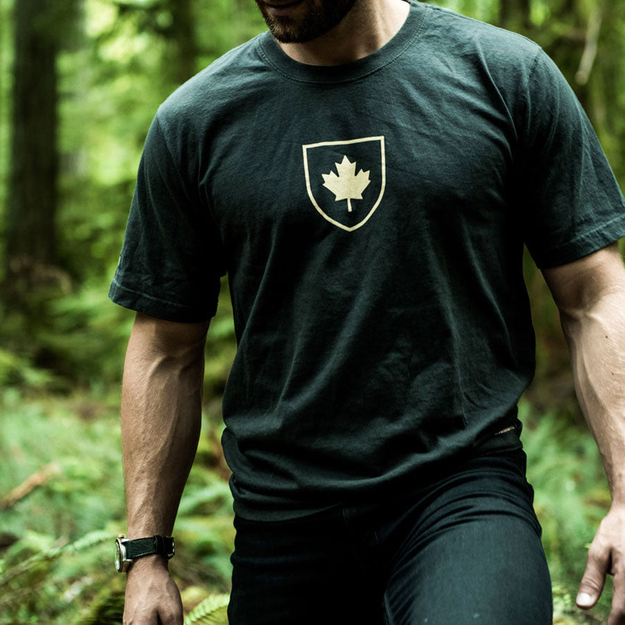 Canada Shield T-Shirt Slate