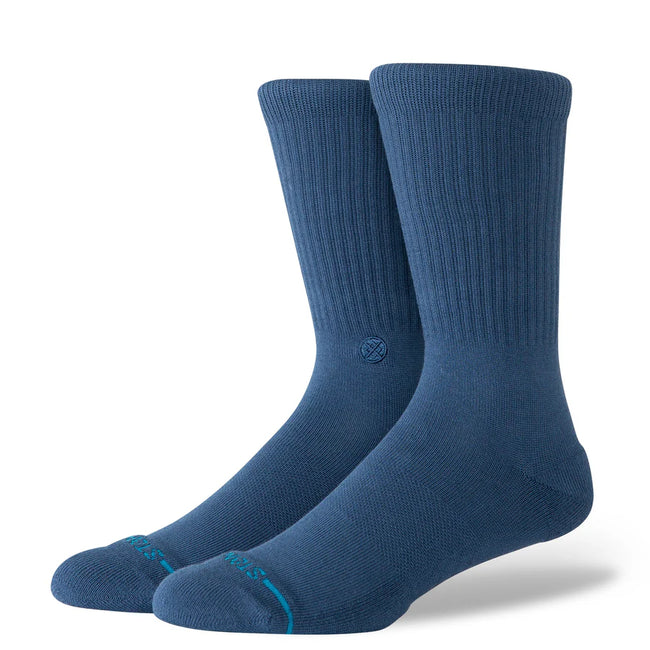 Icon Deep Teal Crew Socks