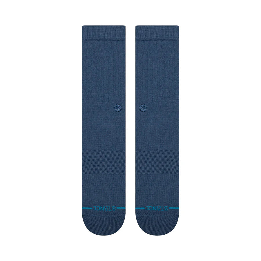 Icon Deep Teal Crew Socks