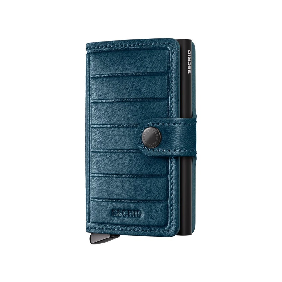 Secrid Miniwallet Emboss Lines Premium + Teal