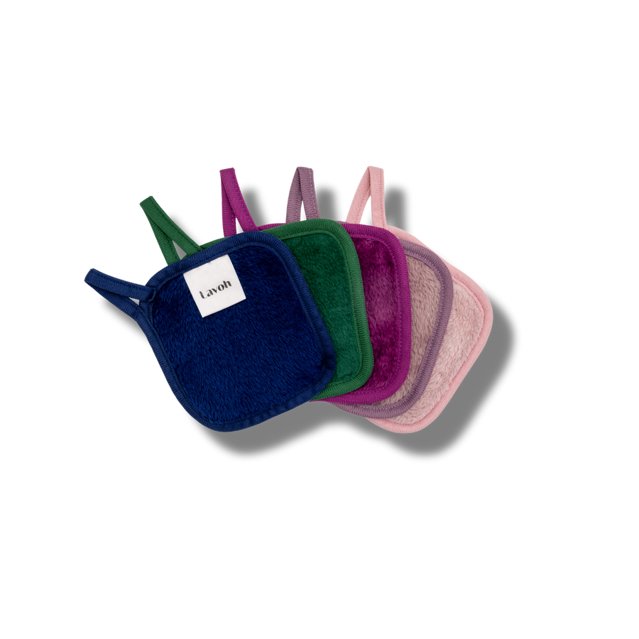 5 Day Mini Set Assorted Faceclothes