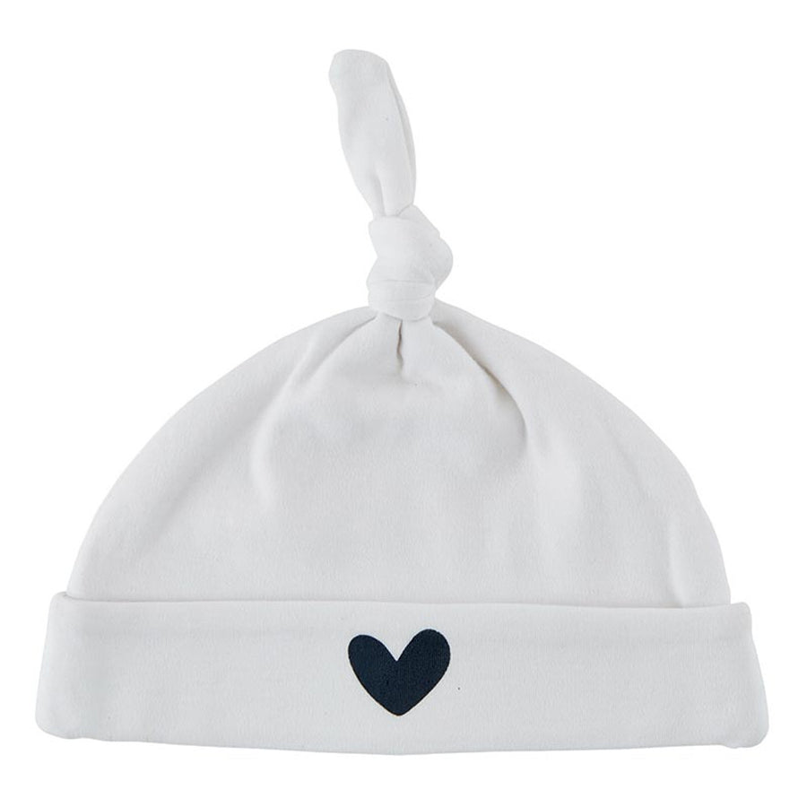 Knotted Hat - White