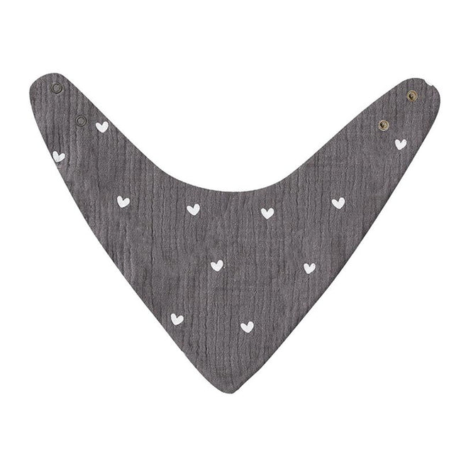 Bandana Bib - Hearts