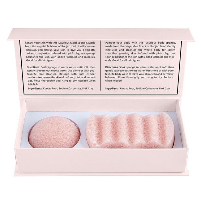 Konjac Sponge Set - Blush