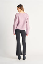 2227069 D Wide Ribbed Sweater